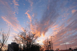 Tüzes naplemente Balatonfüreden -1