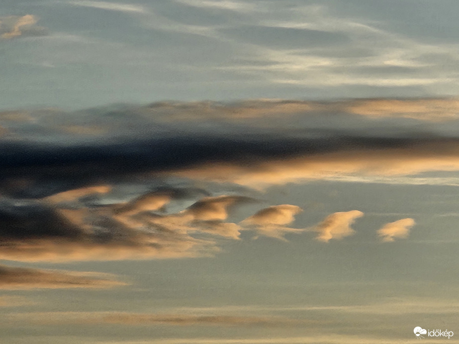 Kelvin-Helmholtz felhők 