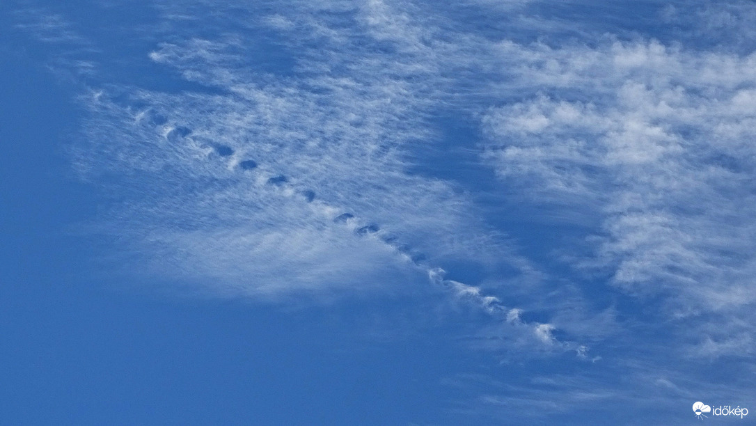 Egy átutazó nyomai.