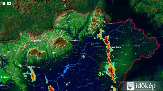 Időkép radar 15:53