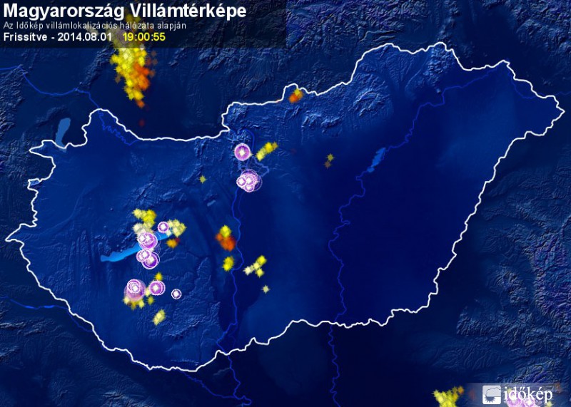 Időkép Villám-140801-1900