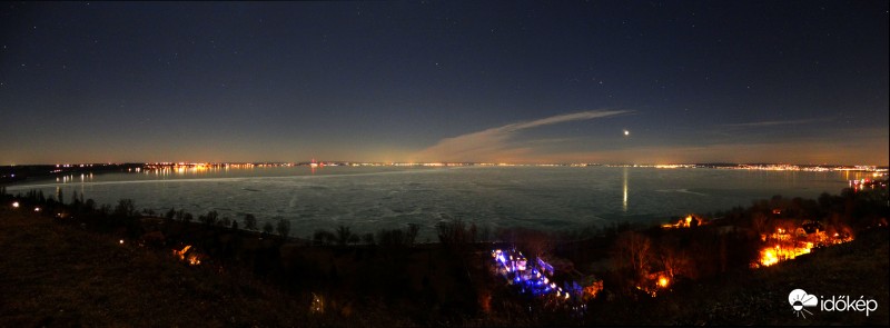 Éjjeli panoráma - Magaspart