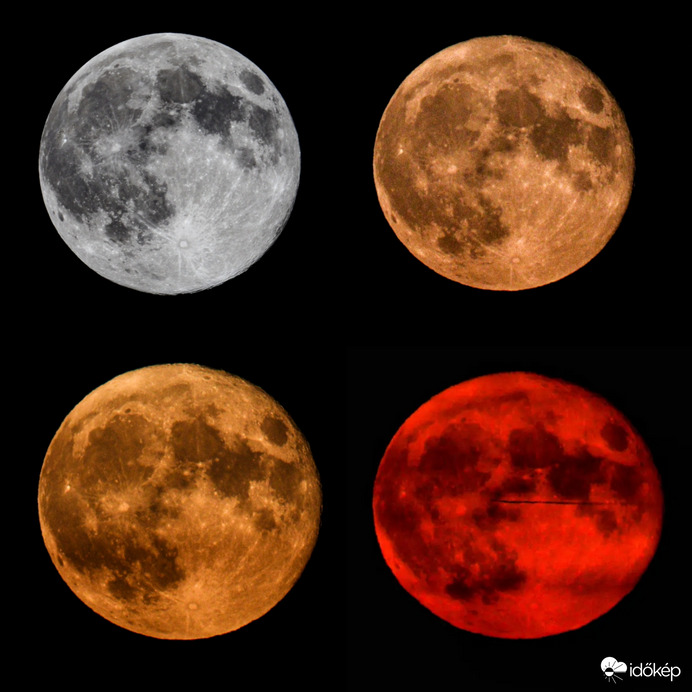 Hold színeváltozásai 