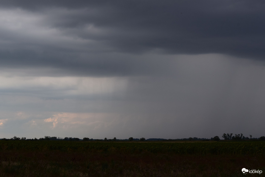 Dévaványa a zivatar idején