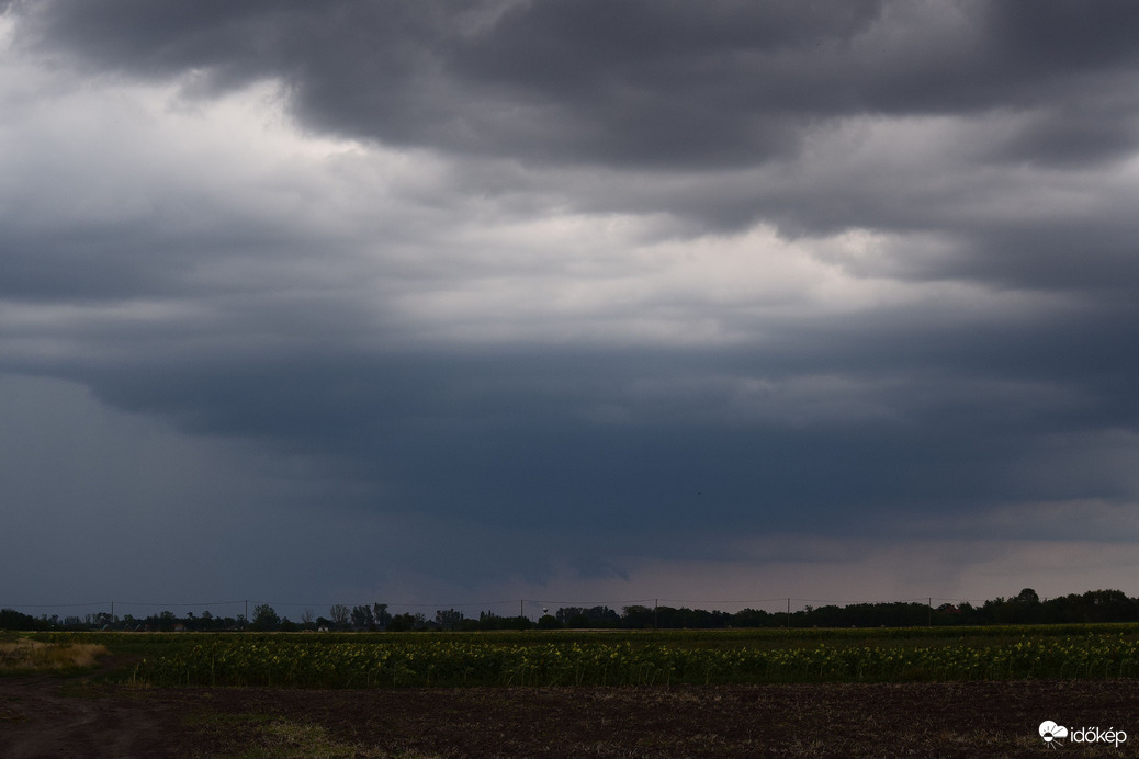 Dévaványa a zivatar idején