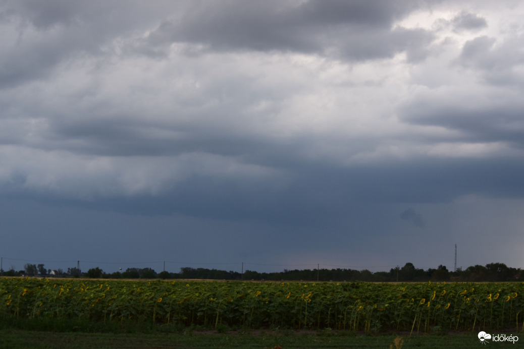 Dévaványa a zivatar idején
