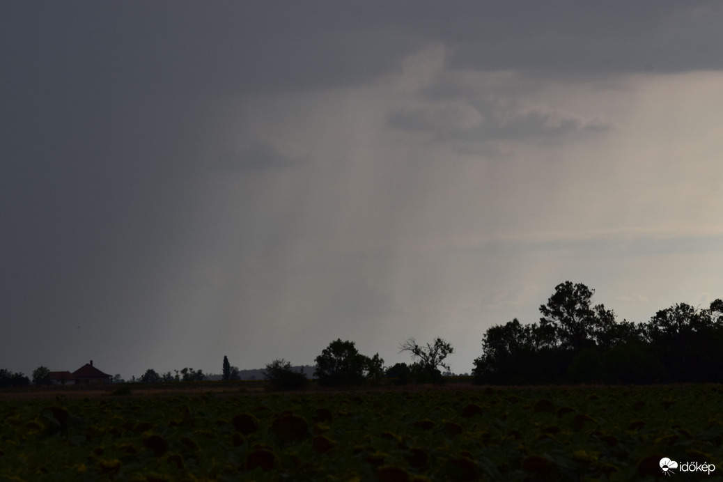 Dévaványa a zivatar idején