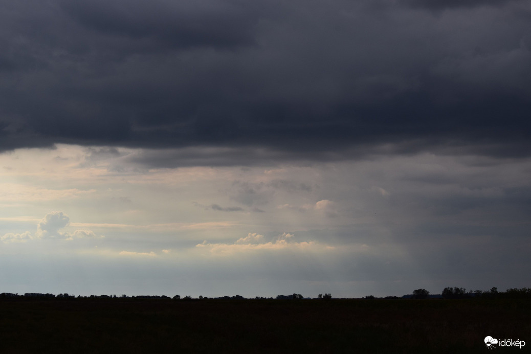 Dévaványa a zivatar idején