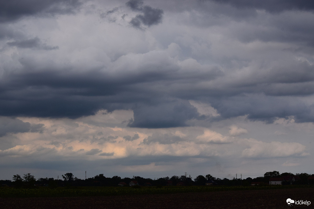 Dévaványa a zivatar idején