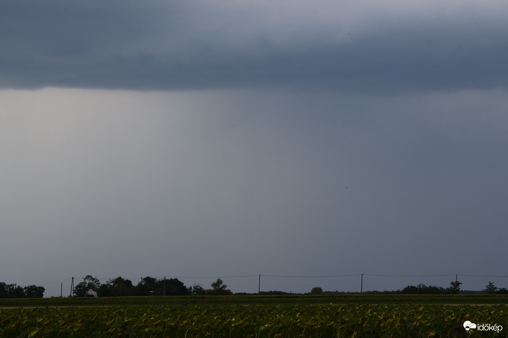 Dévaványa a zivatar idején