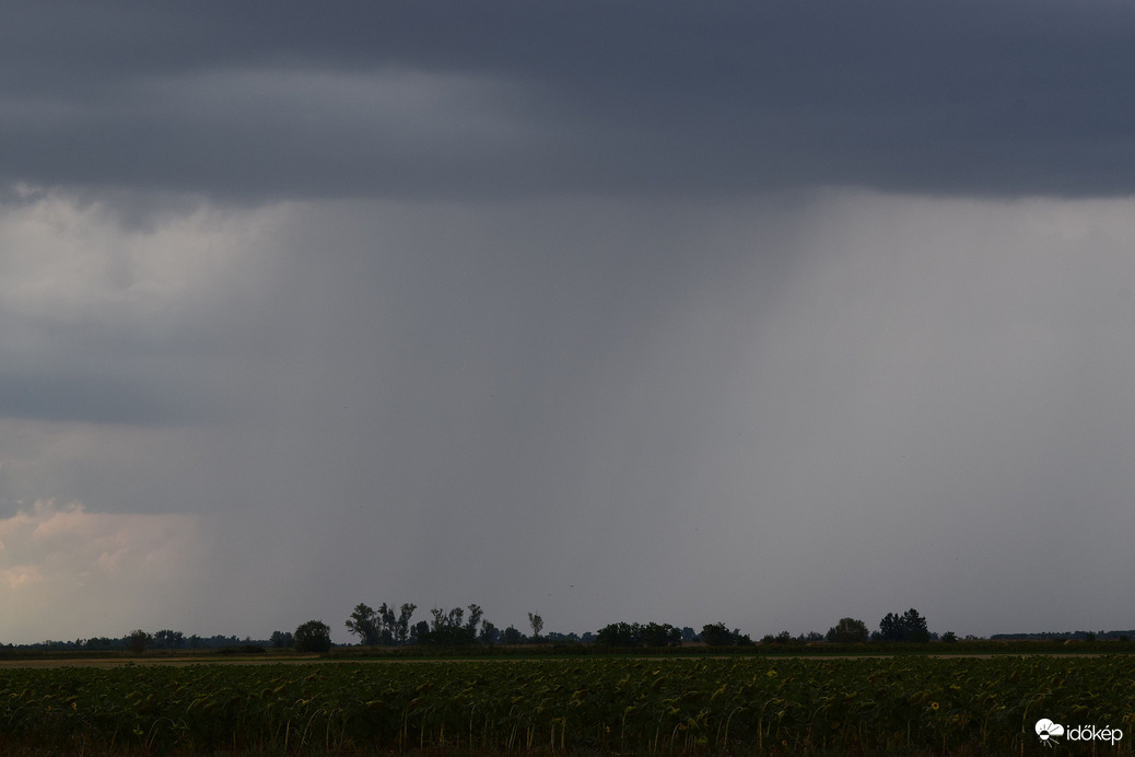 Dévaványa a zivatar idején