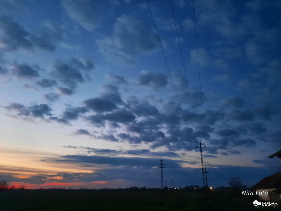 Naplemente & felhős égbolt 2