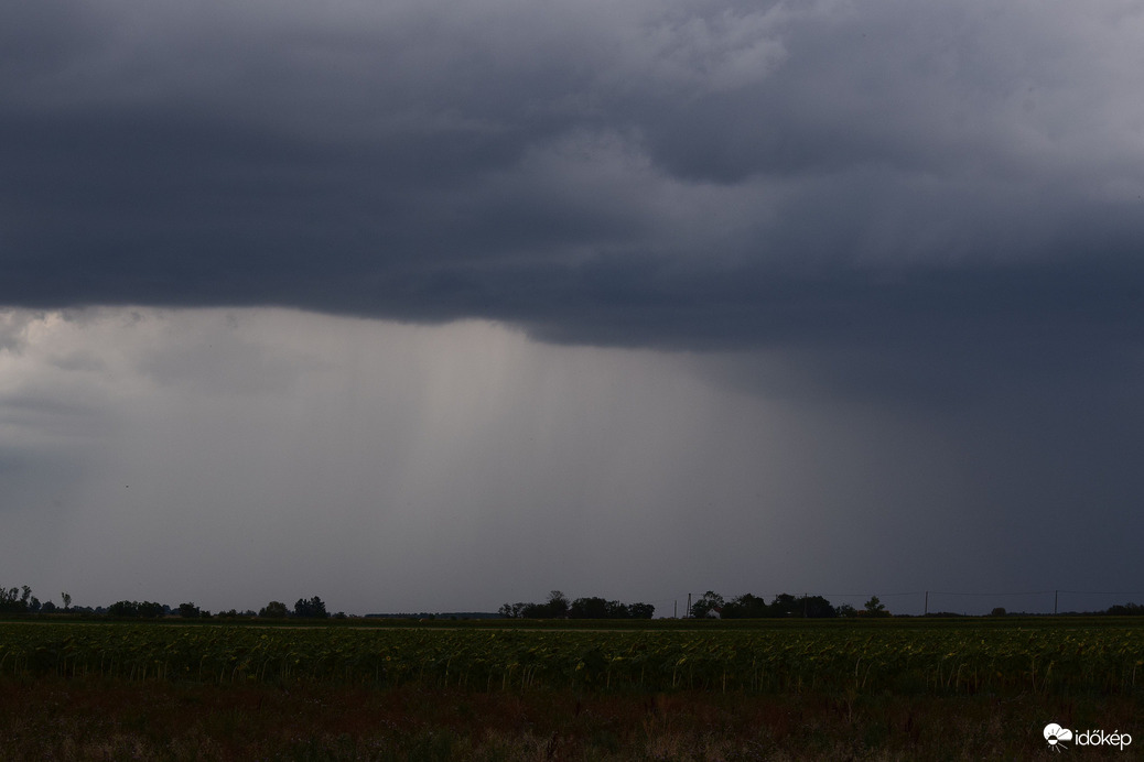 Dévaványa a zivatar idején