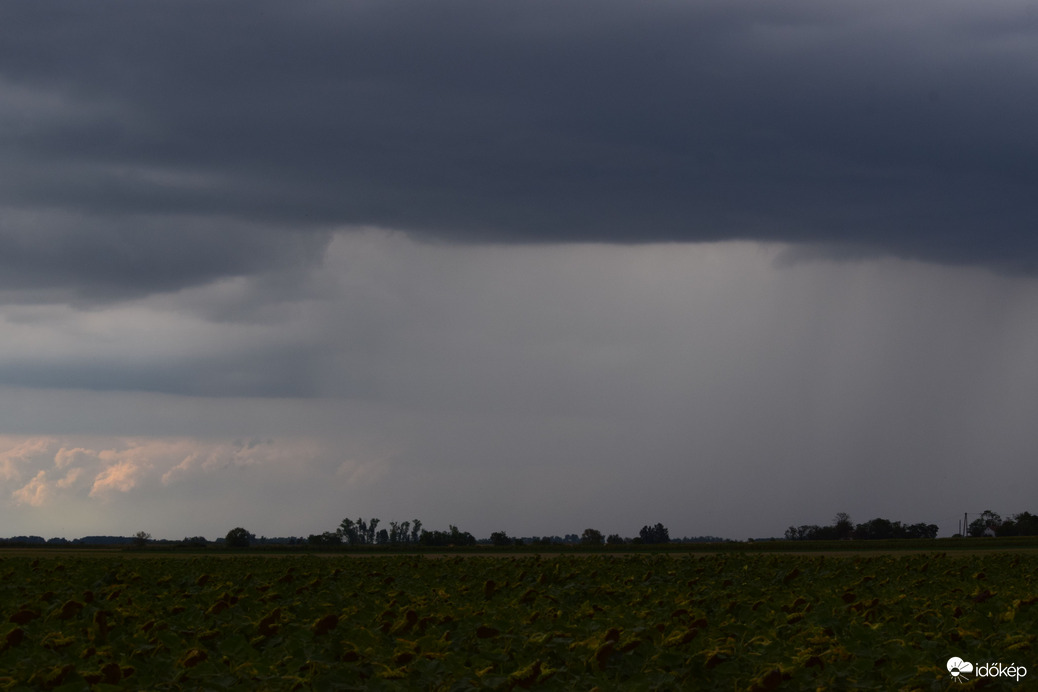 Dévaványa a zivatar idején