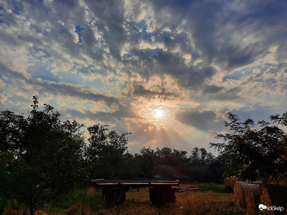 Dévaványa ma reggel