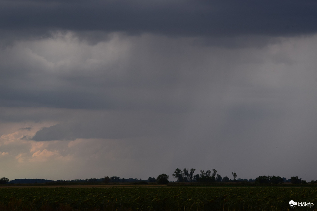 Dévaványa a zivatar idején