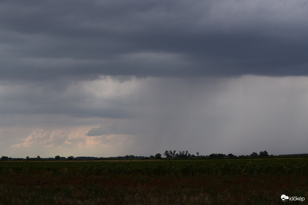 Dévaványa a zivatar idején