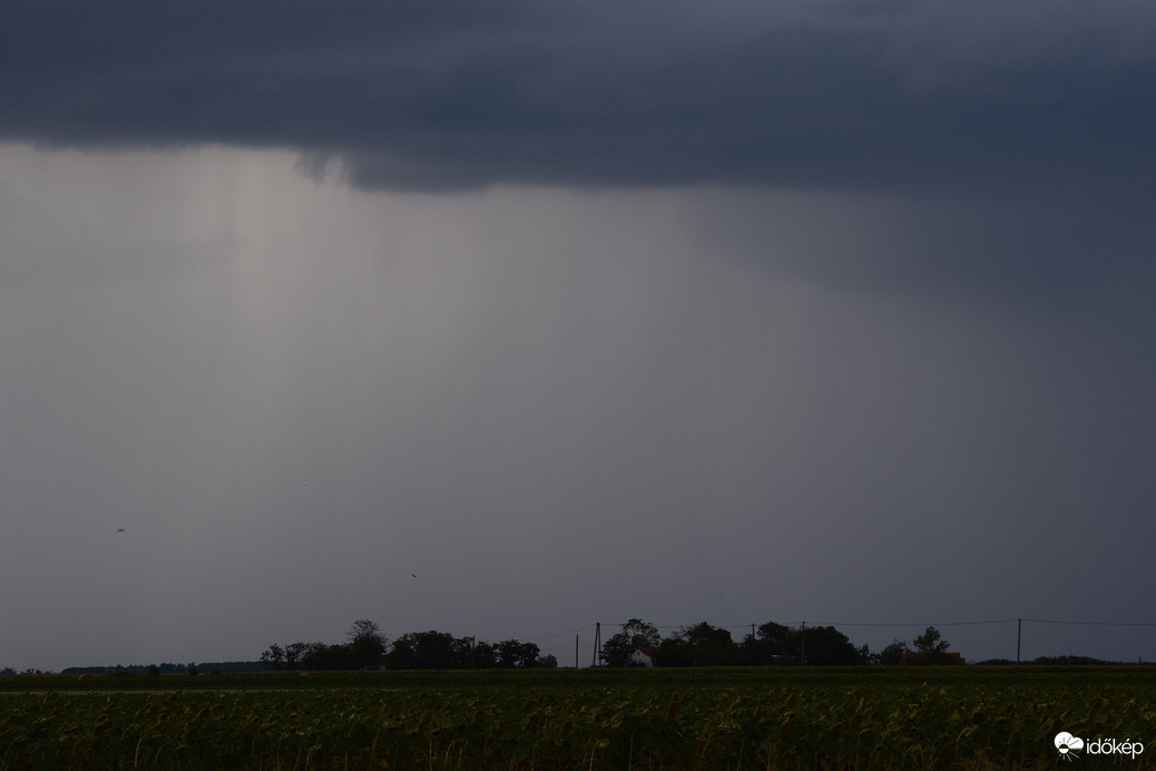 Dévaványa a zivatar idején