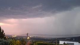Budapesti vihar Szentendréről
