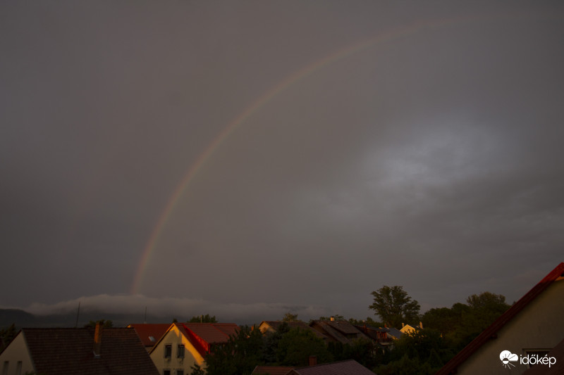 Az ötödik zápor után jött a szivárvány
