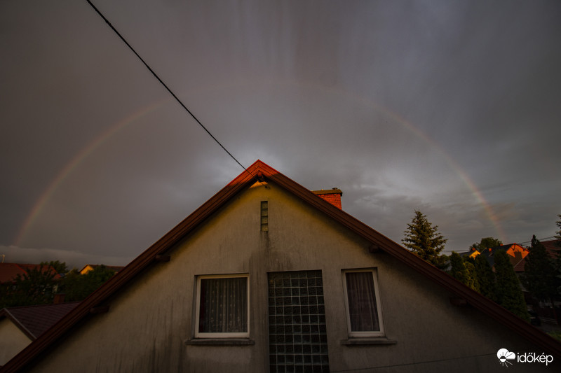 Az ötödik zápor után jött a szivárvány