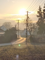 Reggeli fényekben fürdőző....