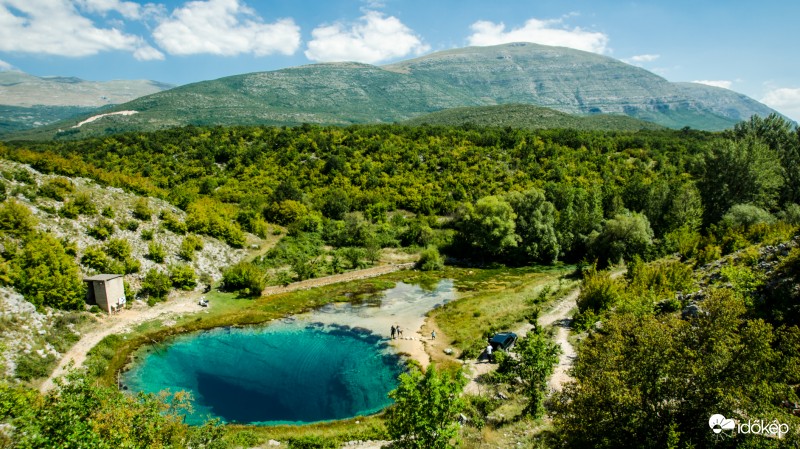 Karsztforrás Horvátországban