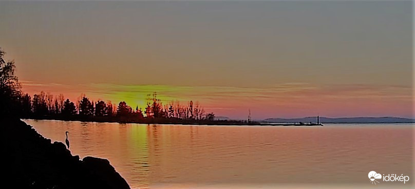 Balatonföldvári naplemente