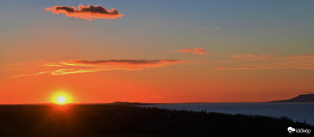 Balatonföldvári naplemente
