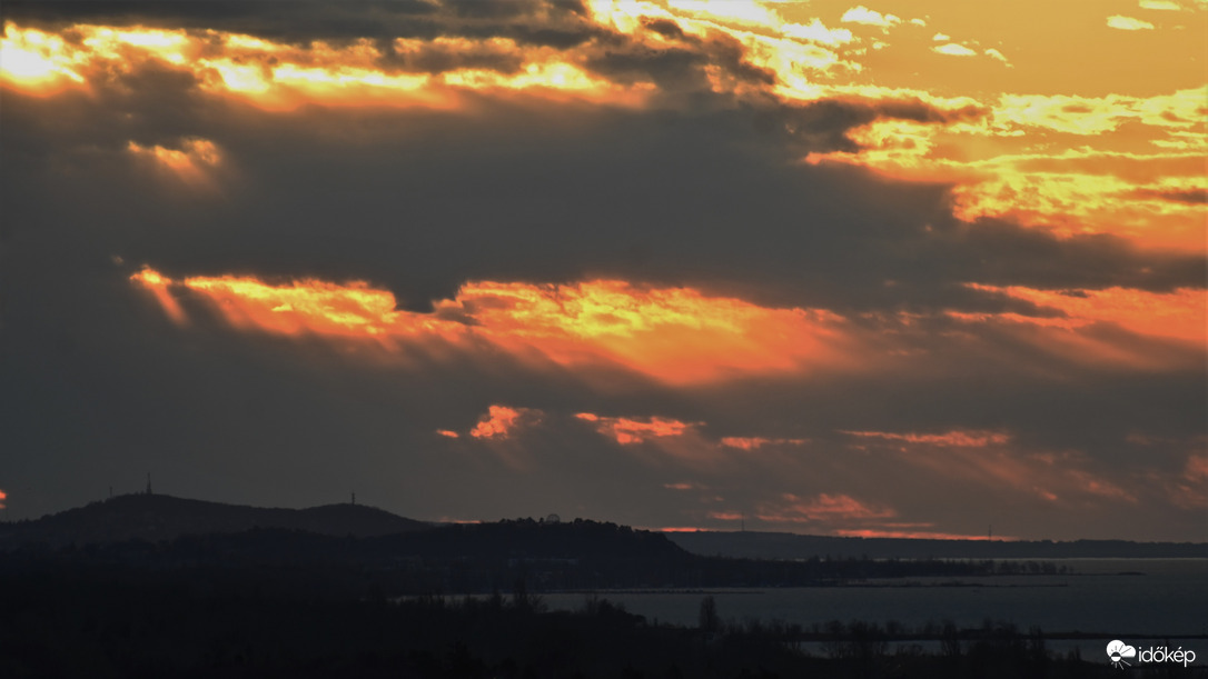Balatonföldvári naplemente