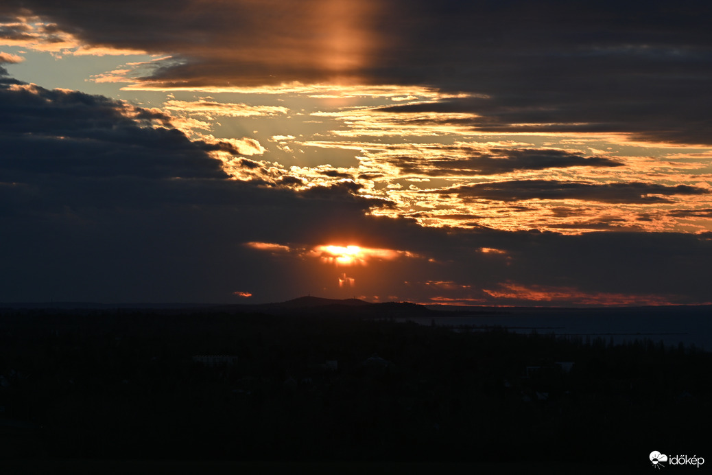 Balatonföldvári naplemente