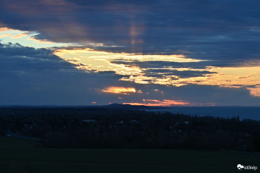 Balatonföldvári naplemente