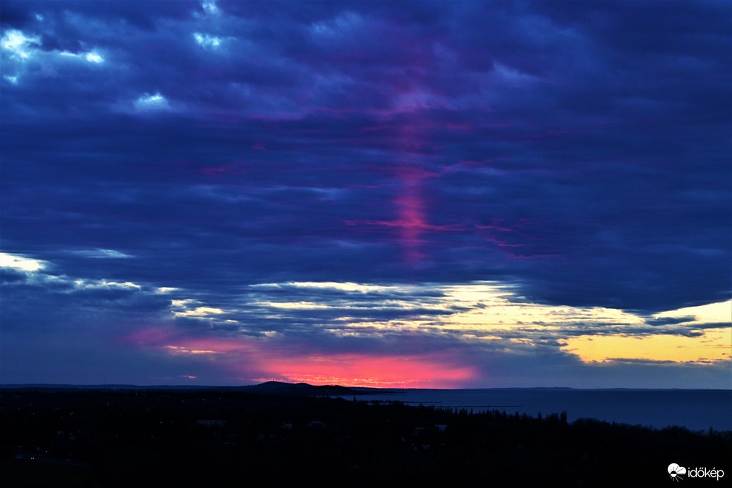 Balatonföldvári naplemente