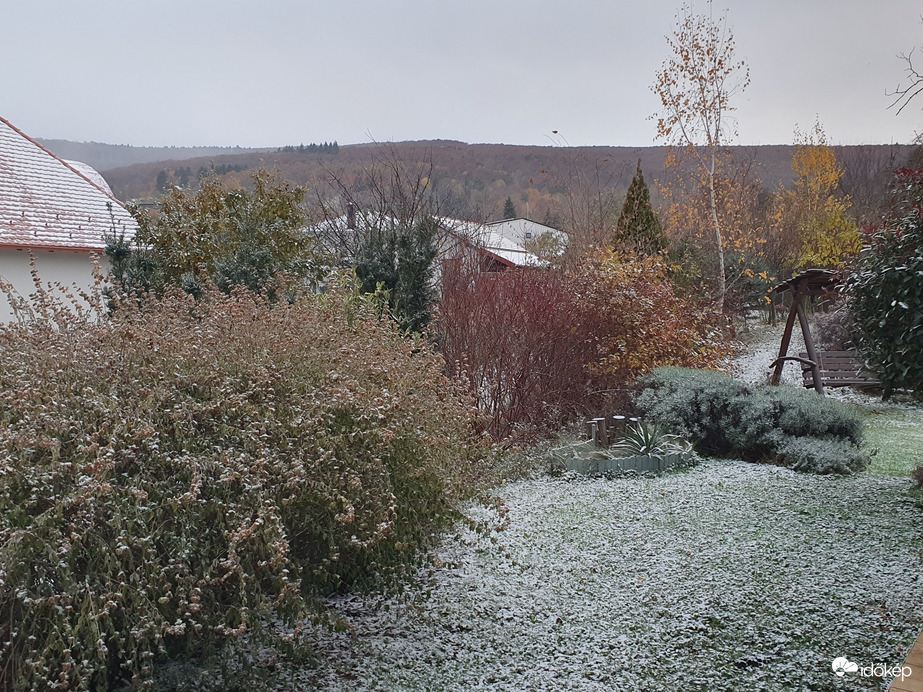 Első hó Kőszegen