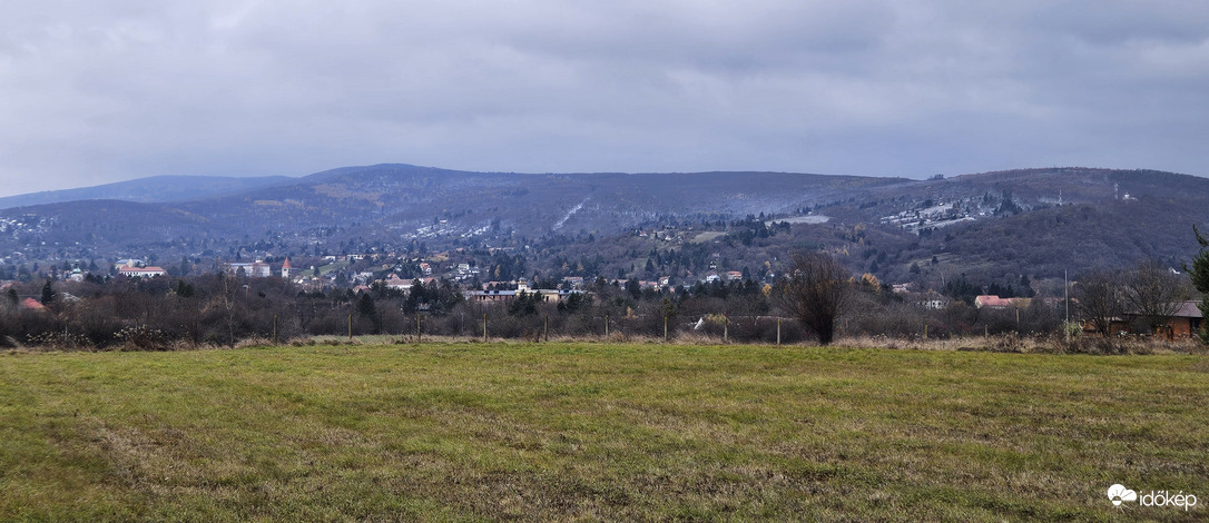 Kőszegi-hegység havasan, a városban elolvadt a hó