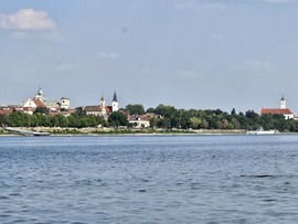 Vác a Dunáról