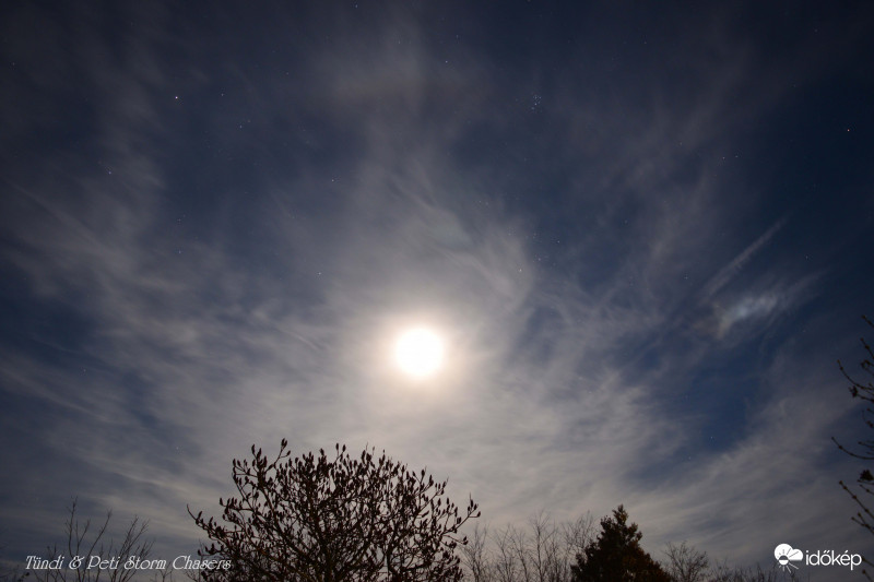 Szilveszteri holdhaló, illetve mellékhold 