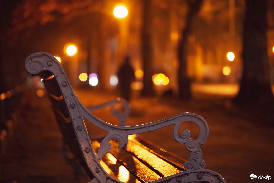 Sziluett az éjszakában 