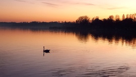 Keszthelyen a parton