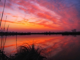 Naplementés tükröződés 