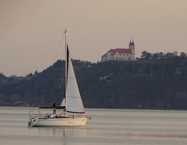Balatonfüredi látkép 