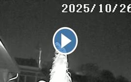 Ma hajnali villám ami nem kímélte a templomot