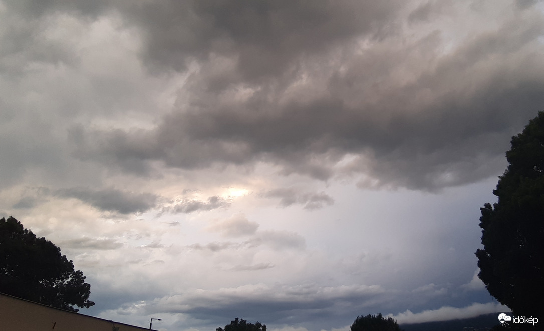 Jégeső és szélvihar után