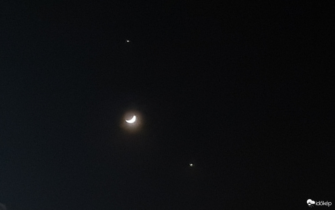 Vénusz, Hold, Jupiter