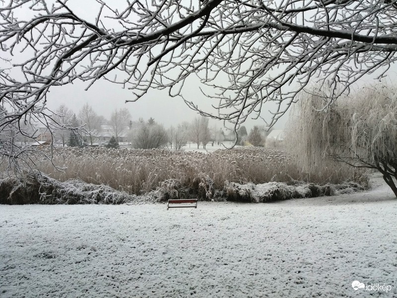 Egy kicsit tél lett nálunk  is.
