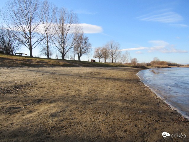 Befagyott Tiszánál