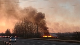 Égő gaz Polgárnál 2022.03.22. 17:40 körül