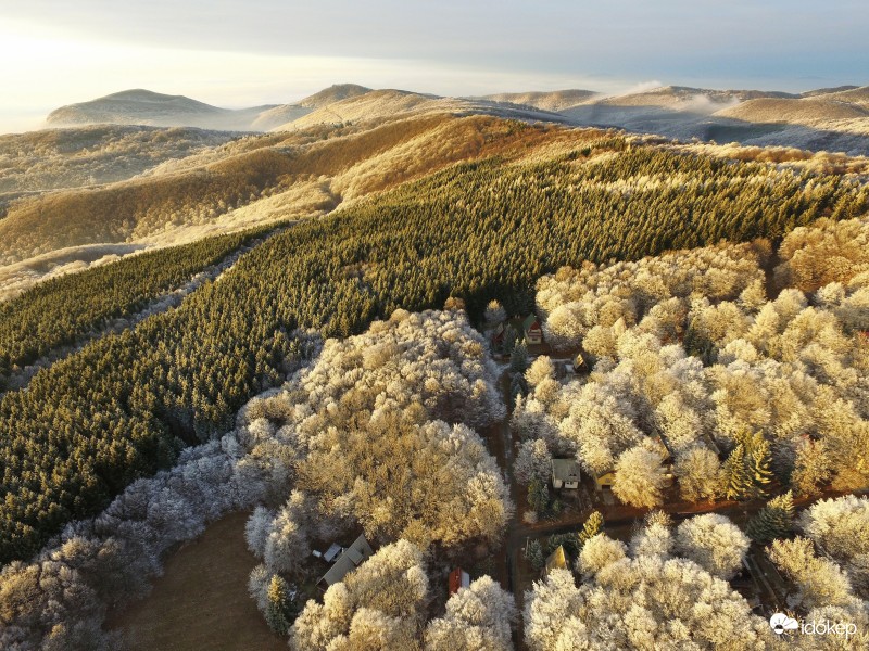 Gyönyörű fények és színek a Mátrában,nagyon szép volt!!