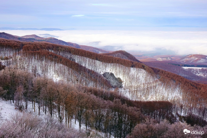 Pazar látvány a Galya-kilátóból,Mátra  2017-12-22