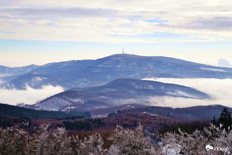 Pazar látvány a Galya-kilátóból,Mátra  2017-12-22